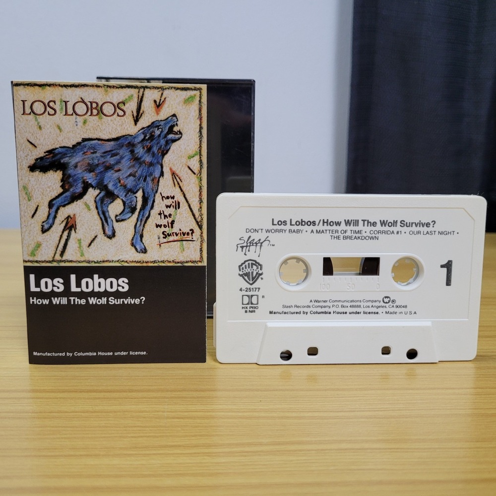 Los Lobos How Will the Wolf Survive Cassette 1984 - Picture 2 of 4